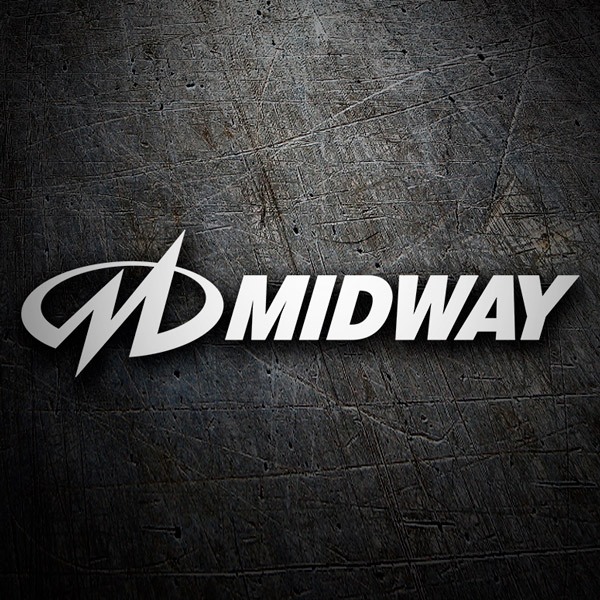 Pegatinas: Midway Logo
