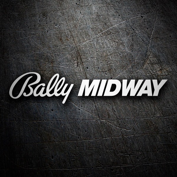 Pegatinas: Bally Midway Logo