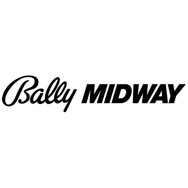 Pegatinas: Bally Midway Logo