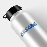 Pegatinas: Palabra Arcade en Tipograf&iacute;a Retro 3