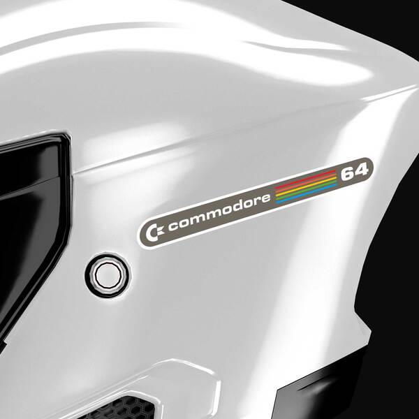Pegatinas: Commodore 64 Logo
