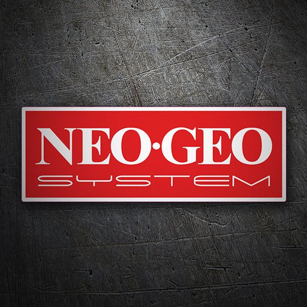 Pegatinas: Neo-Geo System 1