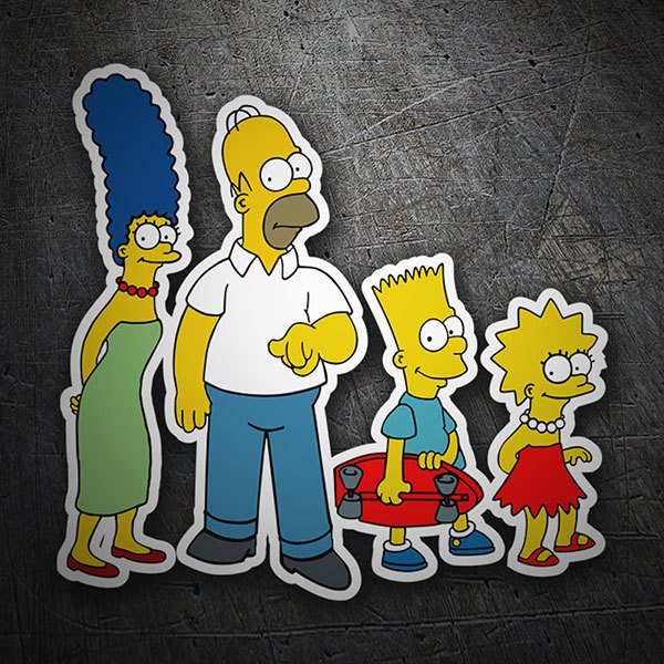 Pegatinas: Simpsons