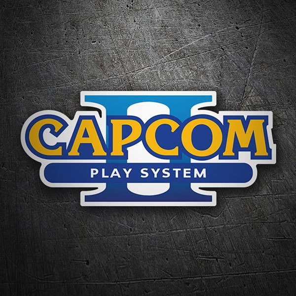 Pegatinas: Capcom Play System II 1