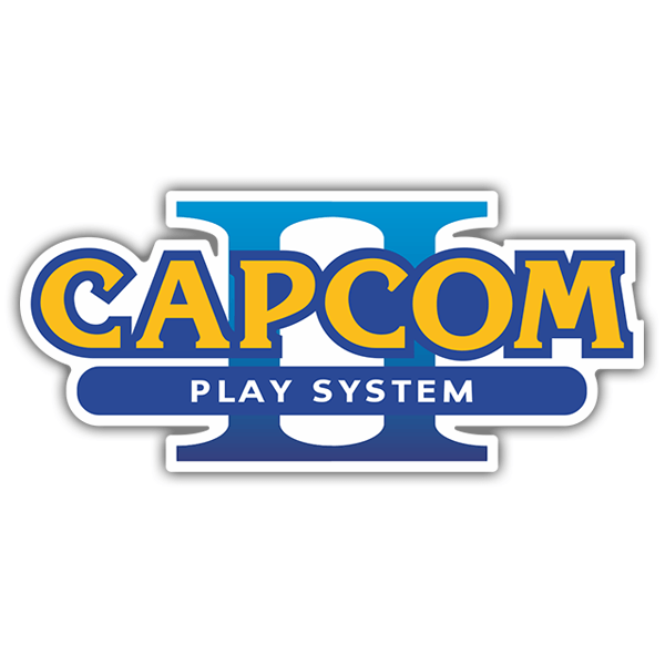 Pegatinas: Capcom Play System II 0
