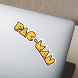 Pegatinas: Pac-Man Logo 3
