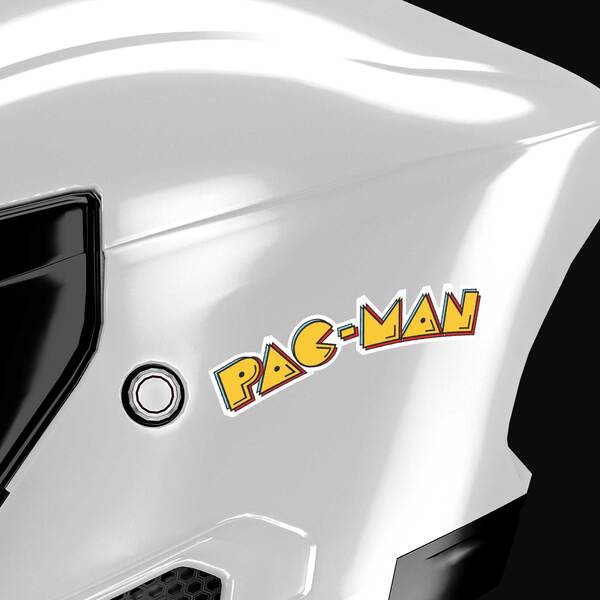 Pegatinas: Pac-Man Logo