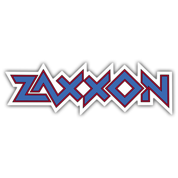 Pegatinas: Zaxxon Logo
