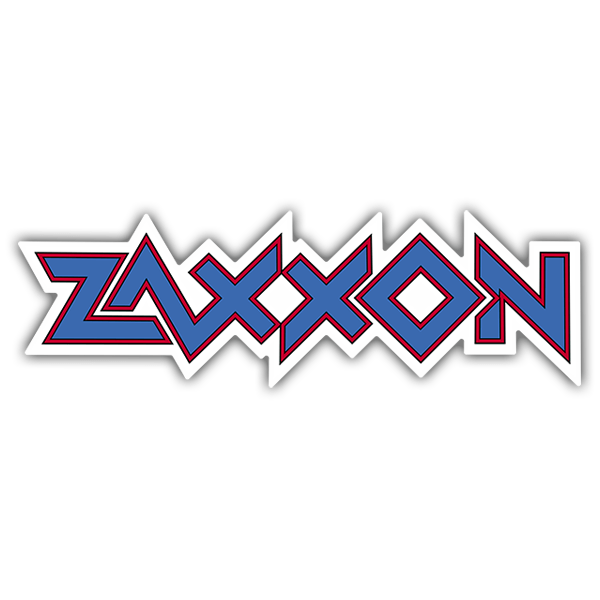 Pegatinas: Zaxxon Logo 0