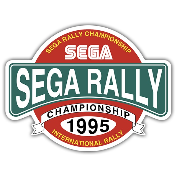 Pegatinas: Sega Rally Championship