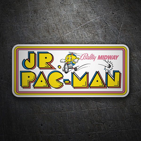 Pegatinas: Jr. Pac-Man 1