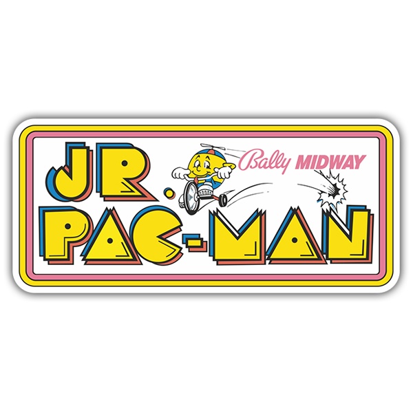 Pegatinas: Jr. Pac-Man