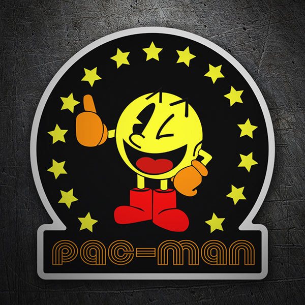 Pegatinas: Pac-Man Star