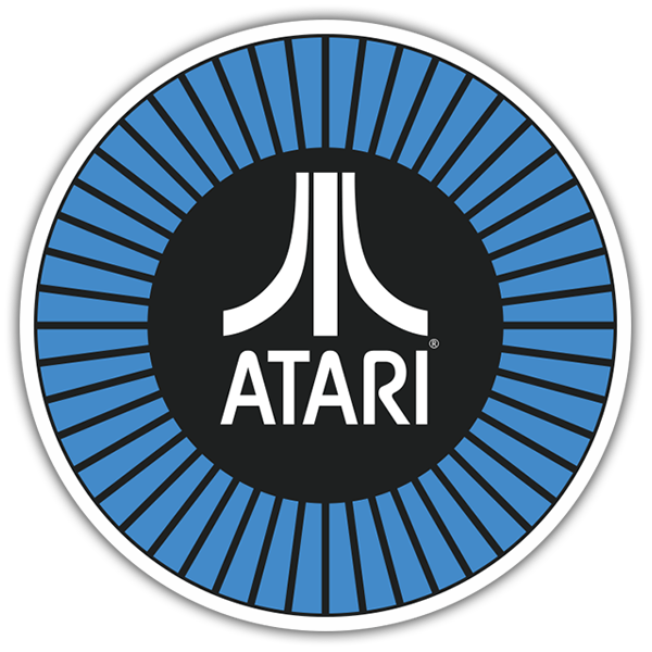 Pegatinas: Atari escarapela