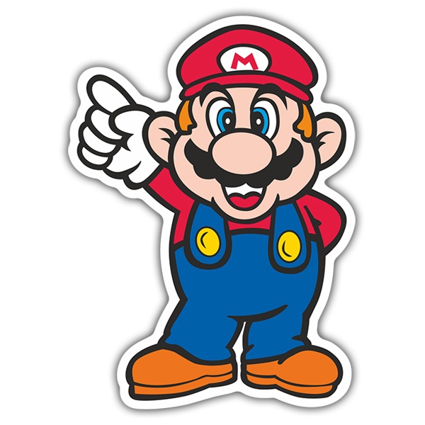 Pegatinas: Super Mario Top