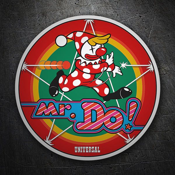 Pegatinas: Mr. Do! Logo