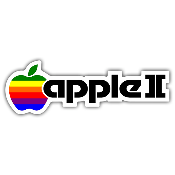 Pegatinas: Apple II 0
