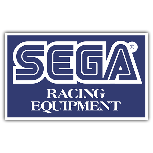 Pegatinas: Sega Racing Equipment