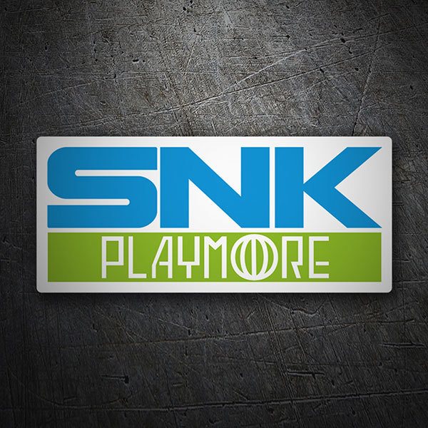 Pegatinas: SNK Playmore en Texto Grande y Circular