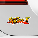 Pegatinas: Street Fighter II Logo Sombra 5