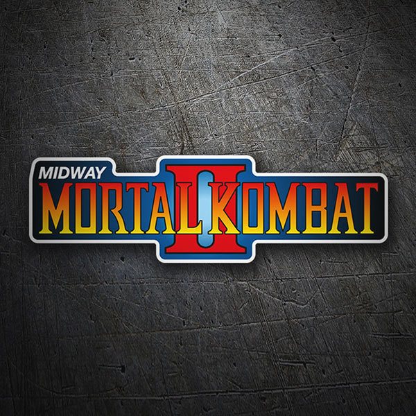 Pegatinas: MIDWAY MORTAL KOMBAT II