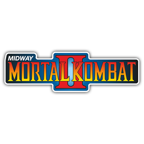 Pegatinas: MIDWAY MORTAL KOMBAT II