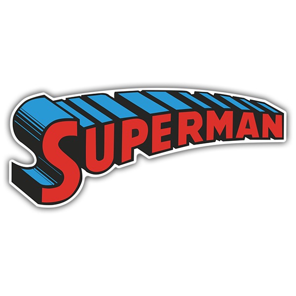 Pegatinas: Superman Arcade