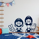 Vinilos Infantiles: Mario y Luigi 2