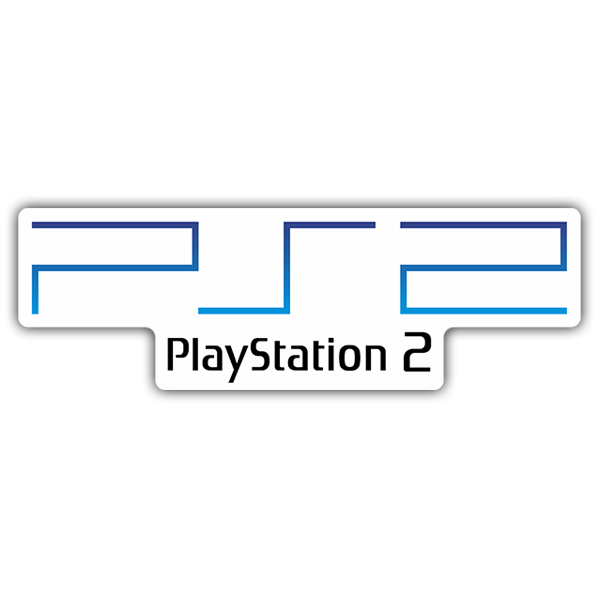 Pegatinas: Play Station 2 Logo