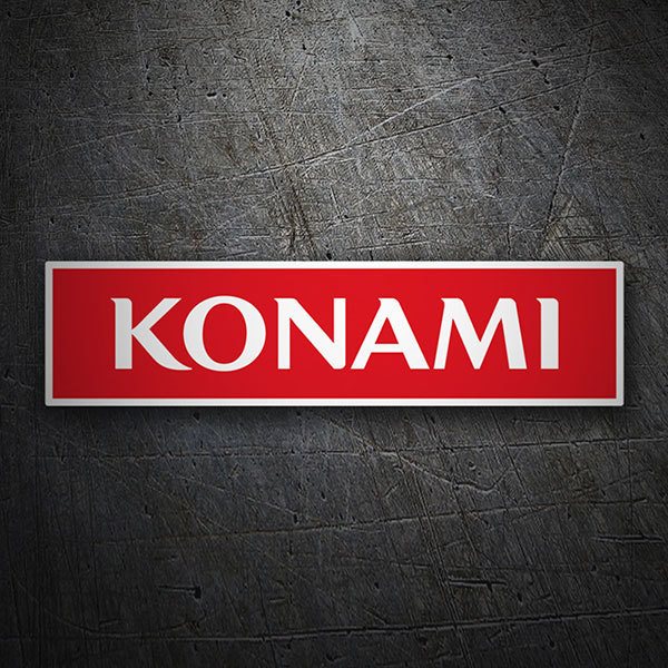 Pegatinas: Konami Logo