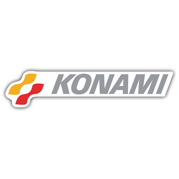 Pegatinas: Konami 1986