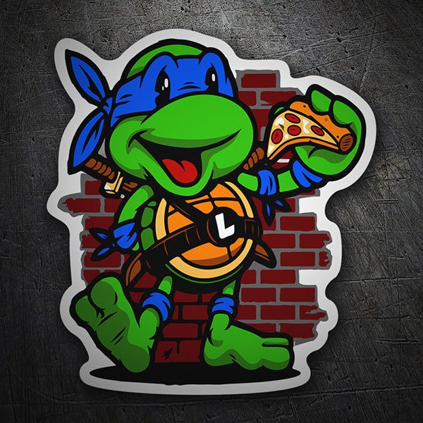Pegatinas: Leonardo - Tortugas Ninja 1