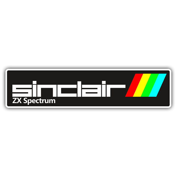 Pegatinas: Sinclair ZX Spectrum 0