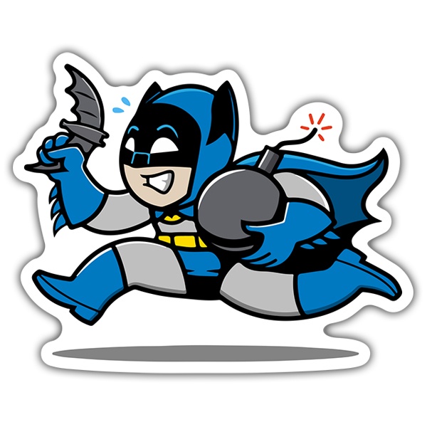 Pegatinas: Batman Cartoon