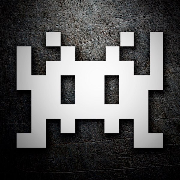 Pegatinas: Space Invaders Marciano 