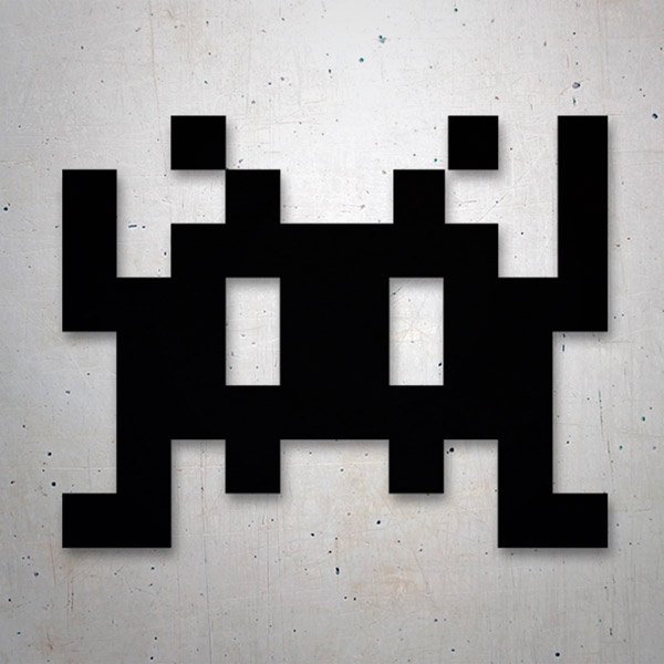 Pegatinas: Space Invaders Marciano 