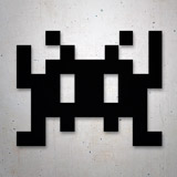 Pegatinas: Space Invaders Marciano  2