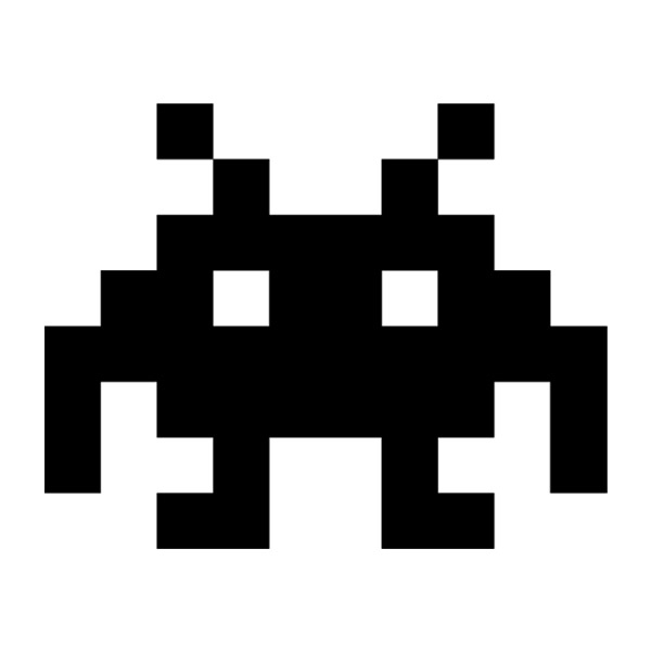 Pegatinas: Space Invaders Marciano III