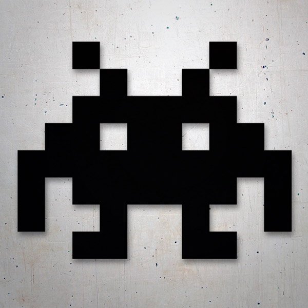 Pegatinas: Space Invaders Marciano III