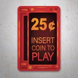 Pegatinas: Insert Coin to Play 3