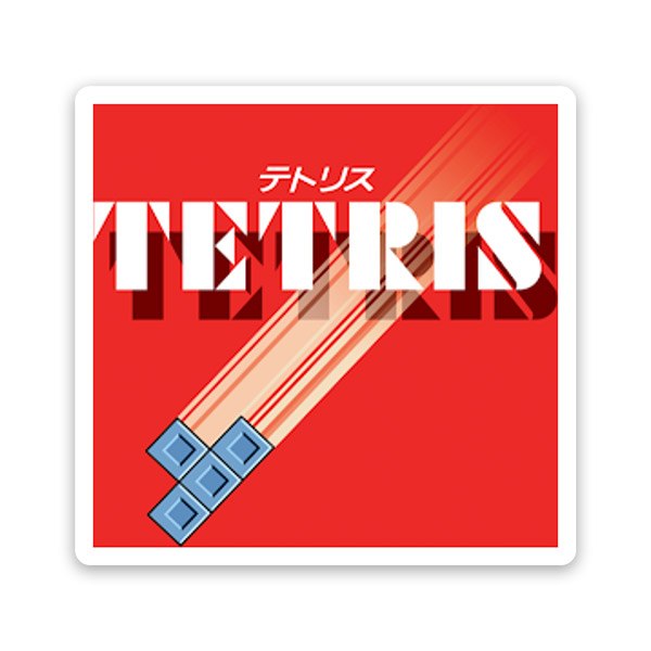 Pegatinas: Tetris, versión japonesa
