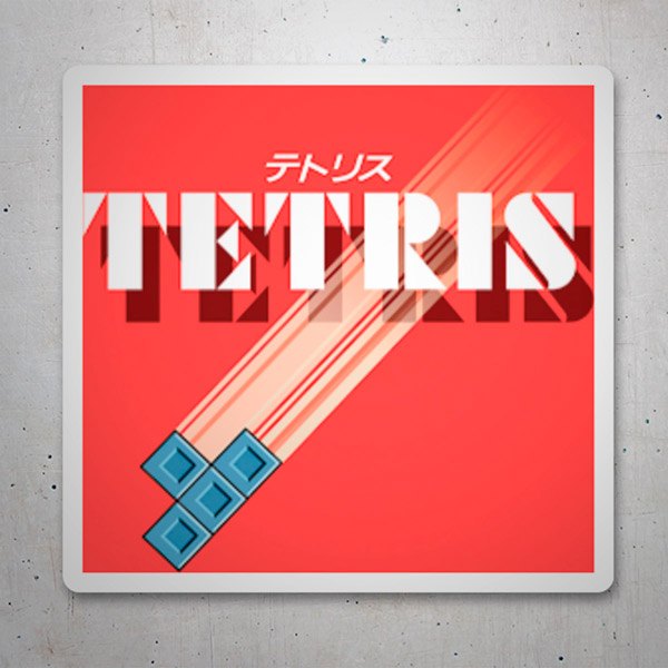 Pegatinas: Tetris, versión japonesa