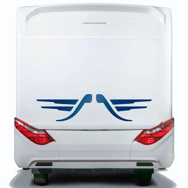 Vinilos autocaravanas: Arca alas