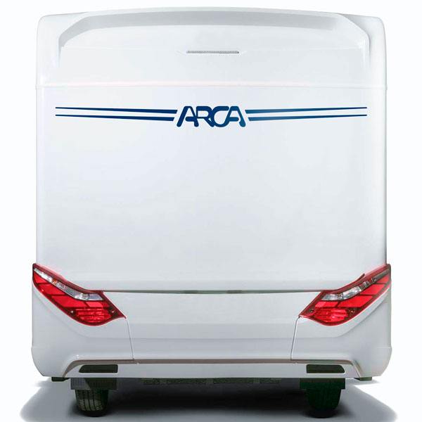 Vinilos autocaravanas: Arca Flaming