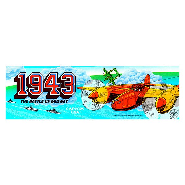 Pegatinas: 1943 The Battle of Midway