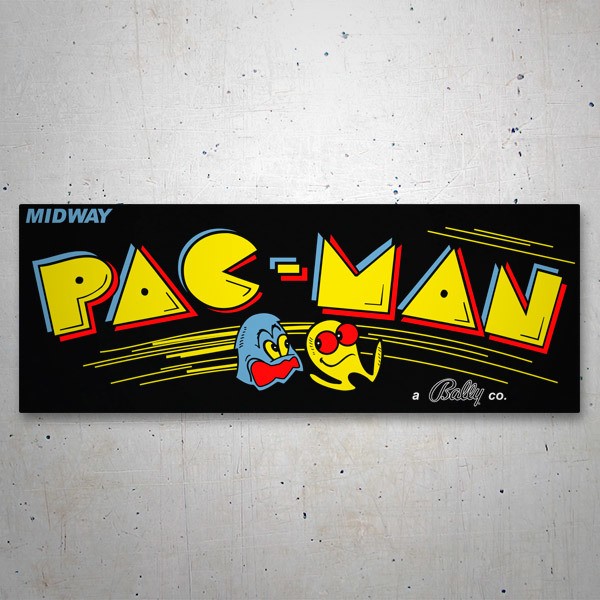 Pegatinas: Pac-Man Midway