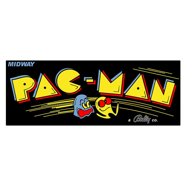 Pegatinas: Pac-Man Midway