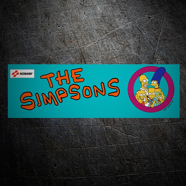 Pegatinas: The Simpsons 1