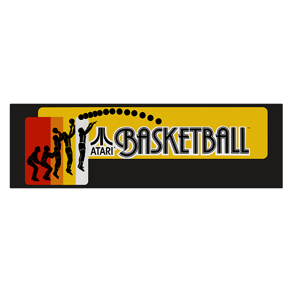 Pegatinas: Atari Basketball