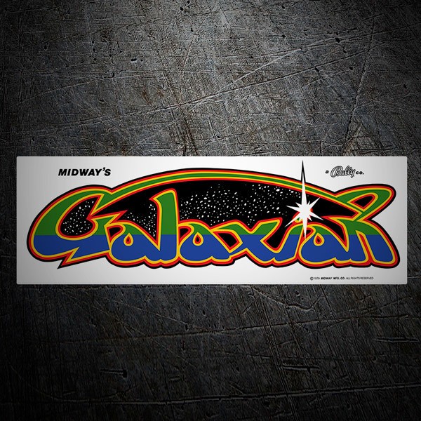 Pegatinas: Galaxian